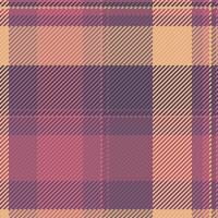 Fabric check textile of plaid seamless background with a texture pattern tartan . vector