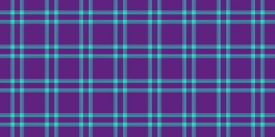 Mexico background tartan pattern, room textile texture. Length seamless plaid fabric check in cyan and blue colors. vector