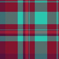 Texture check background of textile plaid seamless with a fabric tartan pattern. vector