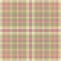 Texture plaid check of background tartan with a textile fabric pattern seamless. vector