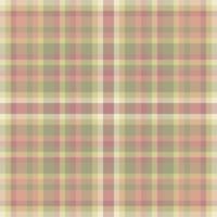 Texture plaid check of background tartan with a textile fabric pattern seamless. vector