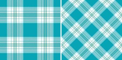 Check fabric plaid of background tartan pattern with a textile texture seamless. vector