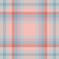 Plaid pattern tartan of check fabric with a seamless texture background textile. vector