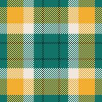 Textile design of textured plaid. Checkered fabric pattern swatch for shirt, dress, suit, wrapping paper print, invitation and gift card. vector