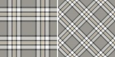Fabric seamless of background pattern plaid with a textile texture check tartan. vector