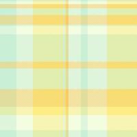 Seamless pattern of fabric check background with a textile plaid texture tartan. vector