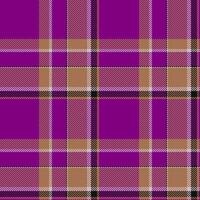 Plaid seamless pattern. Check fabric texture. textile print. vector