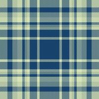 Plaid check pattern. Seamless fabric texture. Tartan textile print. vector