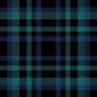 Plaid check pattern. Seamless fabric texture. Tartan textile print. vector