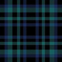 Plaid check pattern. Seamless fabric texture. Tartan textile print. vector