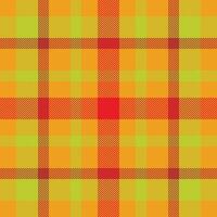 Plaid check pattern. Seamless fabric texture. Tartan textile print. vector