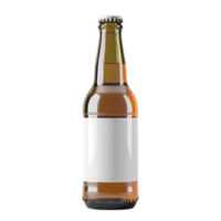 Cerveja garrafa brincar isolado em transparente fundo png