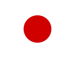 Illustration of the national flag of Japan png