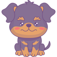 mignonne chien rottweiler png