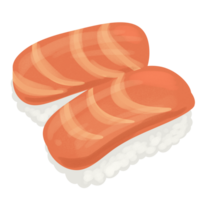 Sushi Japón comida Ilustracion png