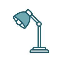 table lamp icon design template simple and clean vector