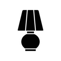 table lamp icon design template simple and clean vector