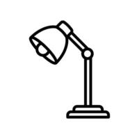 table lamp icon design template simple and clean vector
