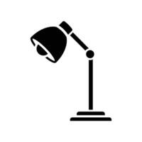 table lamp icon design template simple and clean vector