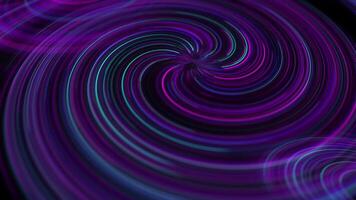 Dynamic Spiral Swirl Animation in Neon Colors is a mesmerizing modern design with abstract patterns video