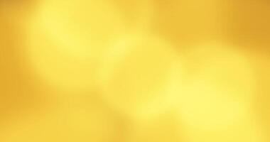 Licht Leckagen golden Farbe animiert Hintergrund. abstrakt Luxus Bokeh Hintergrund. Schleife Animation video