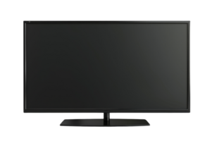 schwarz Fernseher Bildschirm mit leer Bildschirm png