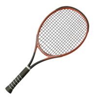 A tennis racket on a transparent background. png