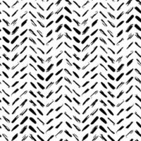 Aesthetic Contemporary printable seamless pattern with abstract line, dot, shape brush stroke in black and white colors. Boho background in minimalist style vectorfor wallpaper vector