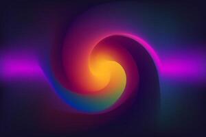 abstract background with colorful swirls, a purple and orange spiral is shown with a purple and orange swirl vector