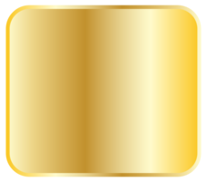 golden Platz runden Ecke png