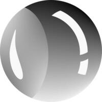 3d render of a sphere vector