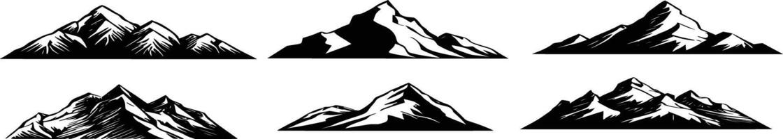 image of stones, terrain, relief, rocks. Design element vector