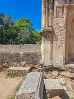 Sikandar Lodi Tomb, ruler of Delhi Sultanate. Ancient stone mausoleum. Intricate carvings, Indo-Islamic architecture, historical monument, citadel, ramparts. Features domed pavilions, arched gateways photo