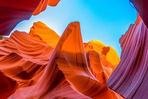 Antelope Canyon is a mesmerizing natural wonder, renowned worldwide for its flowing red rock formations, making it one of the most sought-after destinations for nature enthusiasts across the globe. photo