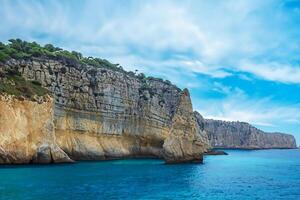 Majestic Seascapes and the Grandeur of Beautiful Cliffs, Capturing Nature's Magnificence in Breathtaking Coastal Views and Inspiring Awe in Every Frame photo