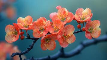 A Bunch of Flowers in a Vase photo