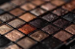 Close-Up of Eyeshade Palette photo