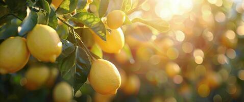 Tree Laden With Ripe Oranges photo