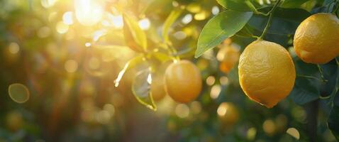 Tree Laden With Ripe Oranges photo