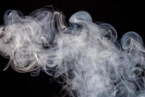 Mystic fumes elegance captured in smoky swirls and ethereal wisps creates a transcendent visual spectacle. photo