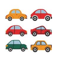 conjunto de iconos de coche vector