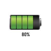 Alkaline battery icon in flat style. Accumulator illustration on isolated background. Accumulator recharge sign business concept. vector