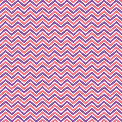Colorful Chevron Zig Zag Lines Pattern Background