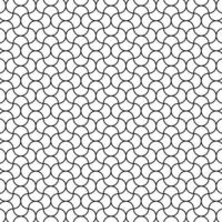 Arabic Linear Black White Pattern Background vector