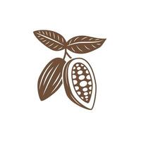 Cocoa icon. Simple illustration of cocoa icon for web design isolated on white background vector