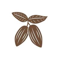 Cocoa icon. Simple illustration of cocoa icon for web design isolated on white background vector