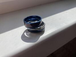 NFC ring sensor for storing and transmitting information photo