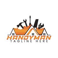 Handyman Service logo vector