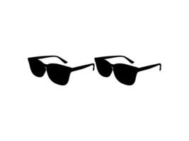 Sun Glasses Silhouette, Side View, Flat Style, can use for Pictogram, Logo Gram, Apps, Art Illustration, Template for Avatar Profile Image, Website, or Graphic Design Element vector