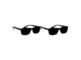 Sun Glasses Silhouette, Side View, Flat Style, can use for Pictogram, Logo Gram, Apps, Art Illustration, Template for Avatar Profile Image, Website, or Graphic Design Element vector